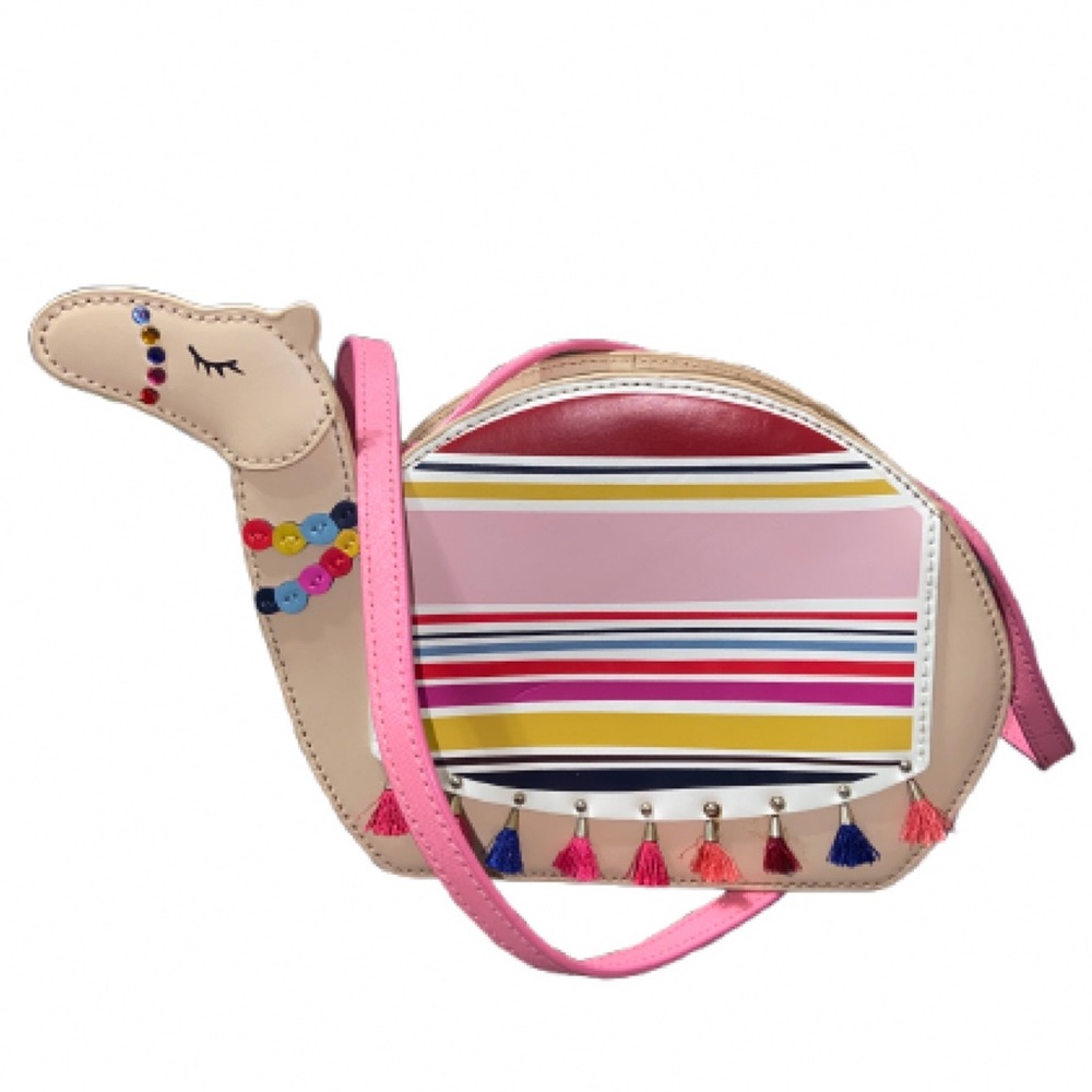 Kate Spade Camel "Spice Things Up" Leather Crossbody Bag Purse - Picture 3 of 8